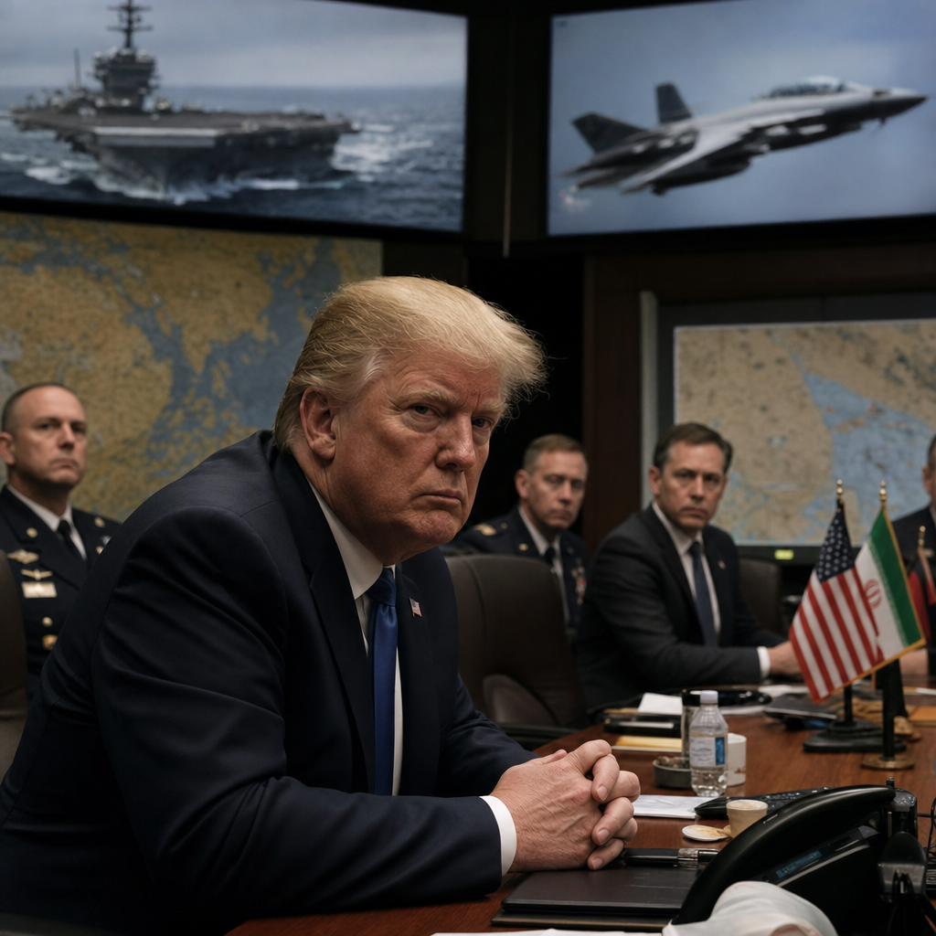 Trump's Military Pressure Strategy for Iran Deal