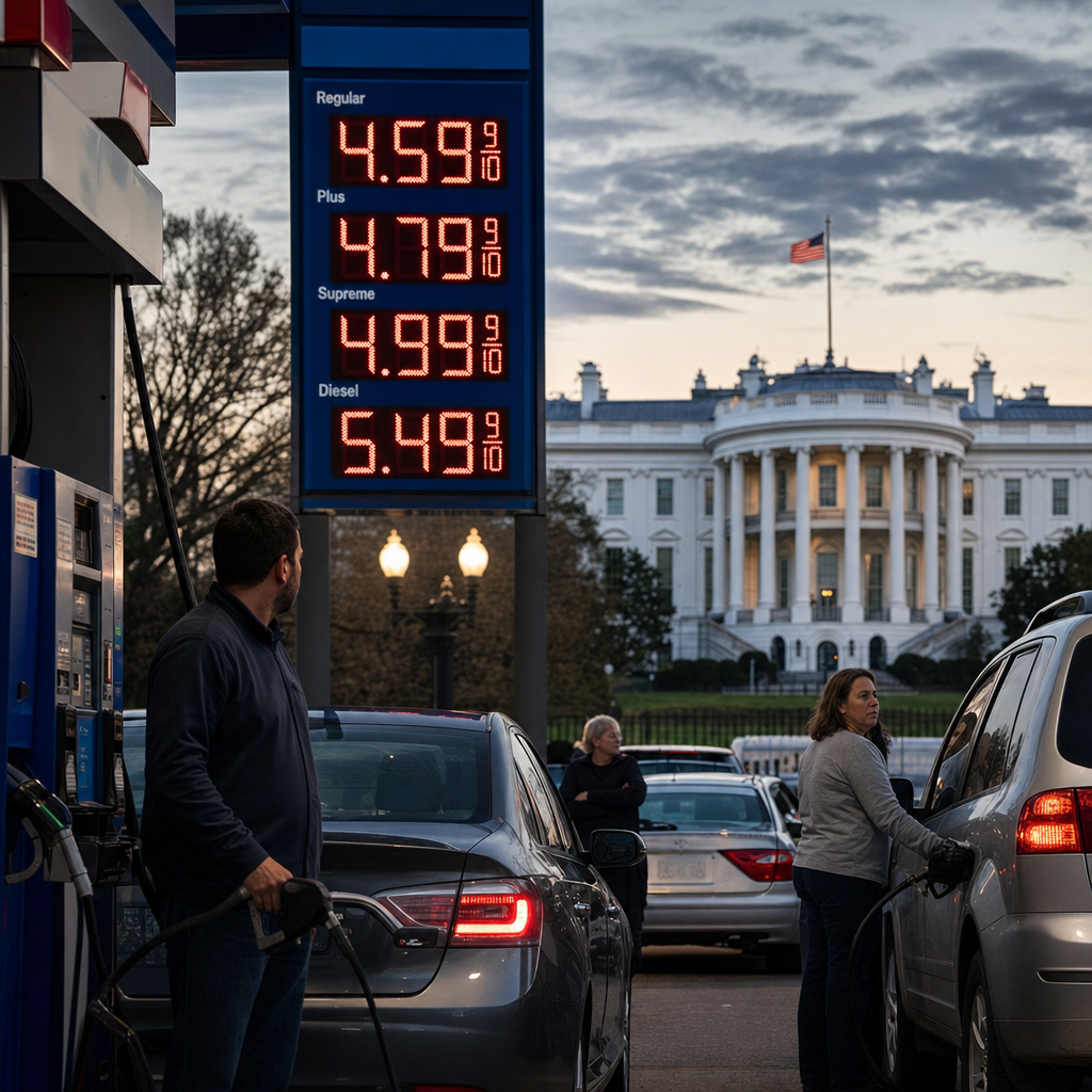 Trump Opens Door to Gas Tax Suspension as Prices Rise