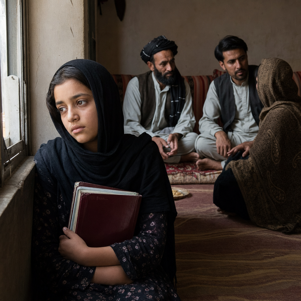 Taliban’s School Ban Forces Afghan Girls