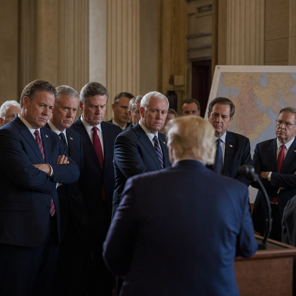 GOP Defections Threaten Trump's Iran Strategy
