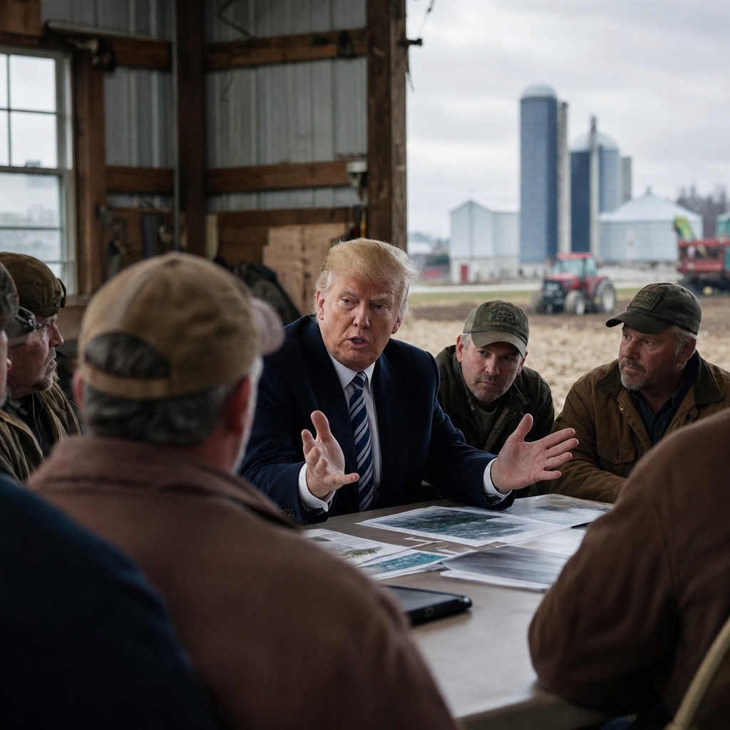 Trump's Wisconsin Gamble: Farm Belt Costs