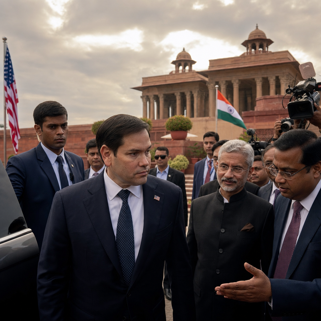 Rubio’s India Visit Tests a Fragile Reset