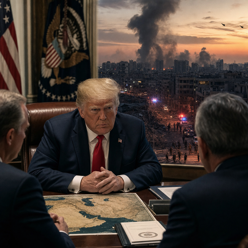 Trump's Iran Deal Push Collides With Beirut Airstrike