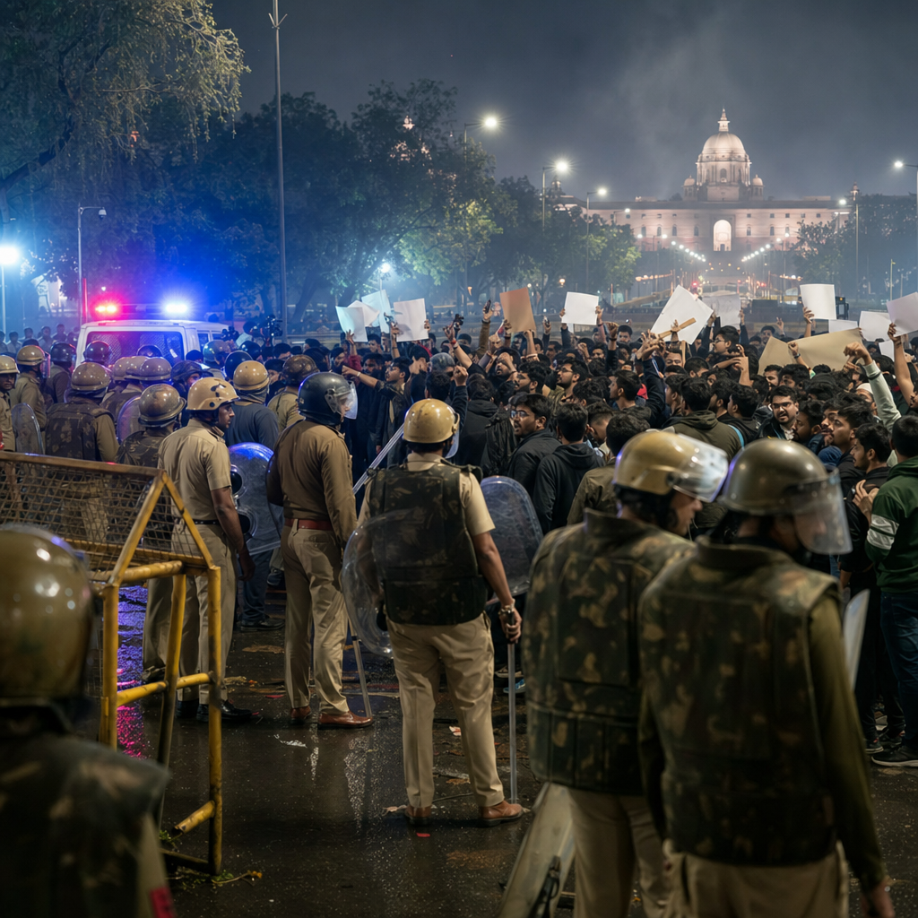 Delhi Police's Tactical Shift on Protests