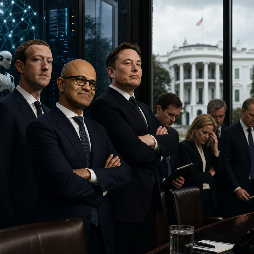 White House Softens AI Regulation Stance, Big Tech Gains Ground