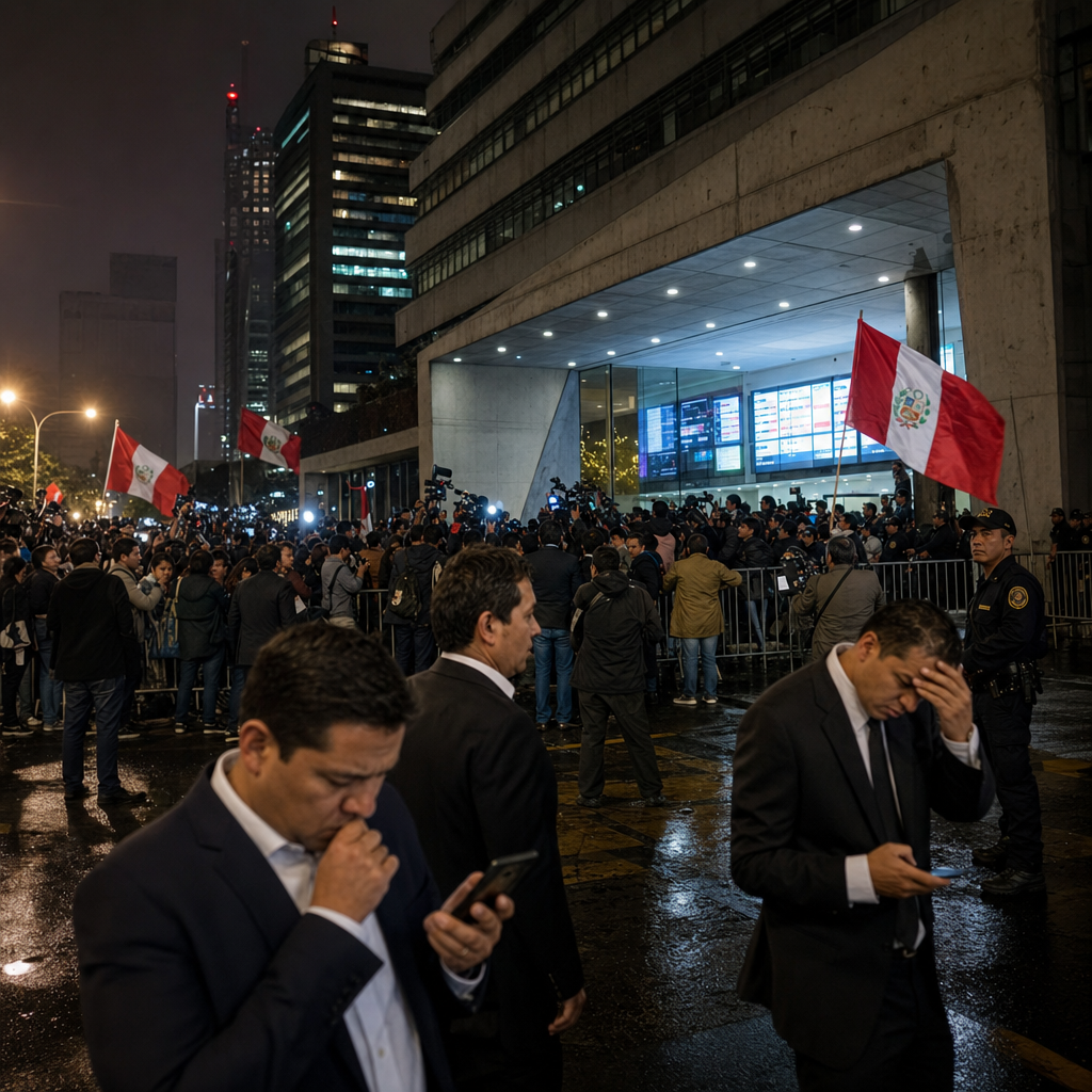Peru’s Tied Presidential Vote Rattles Markets