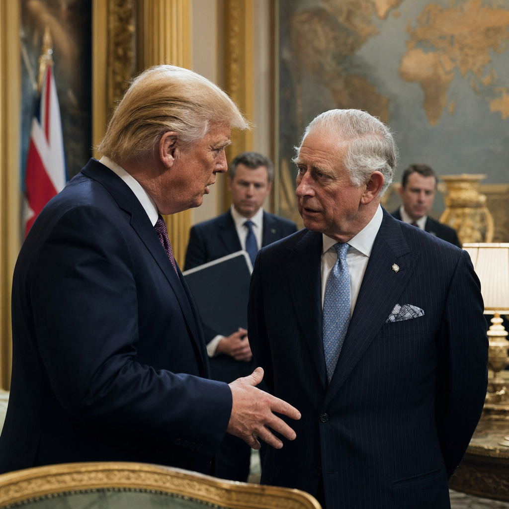 Trump Leverages King Charles to Pressure UK on Iran Policy