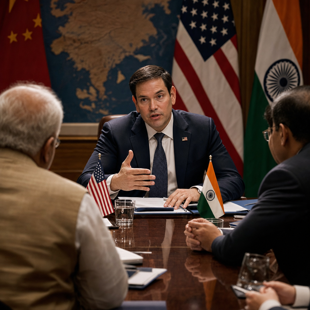 Rubio Recasts India as a Strategic Lever