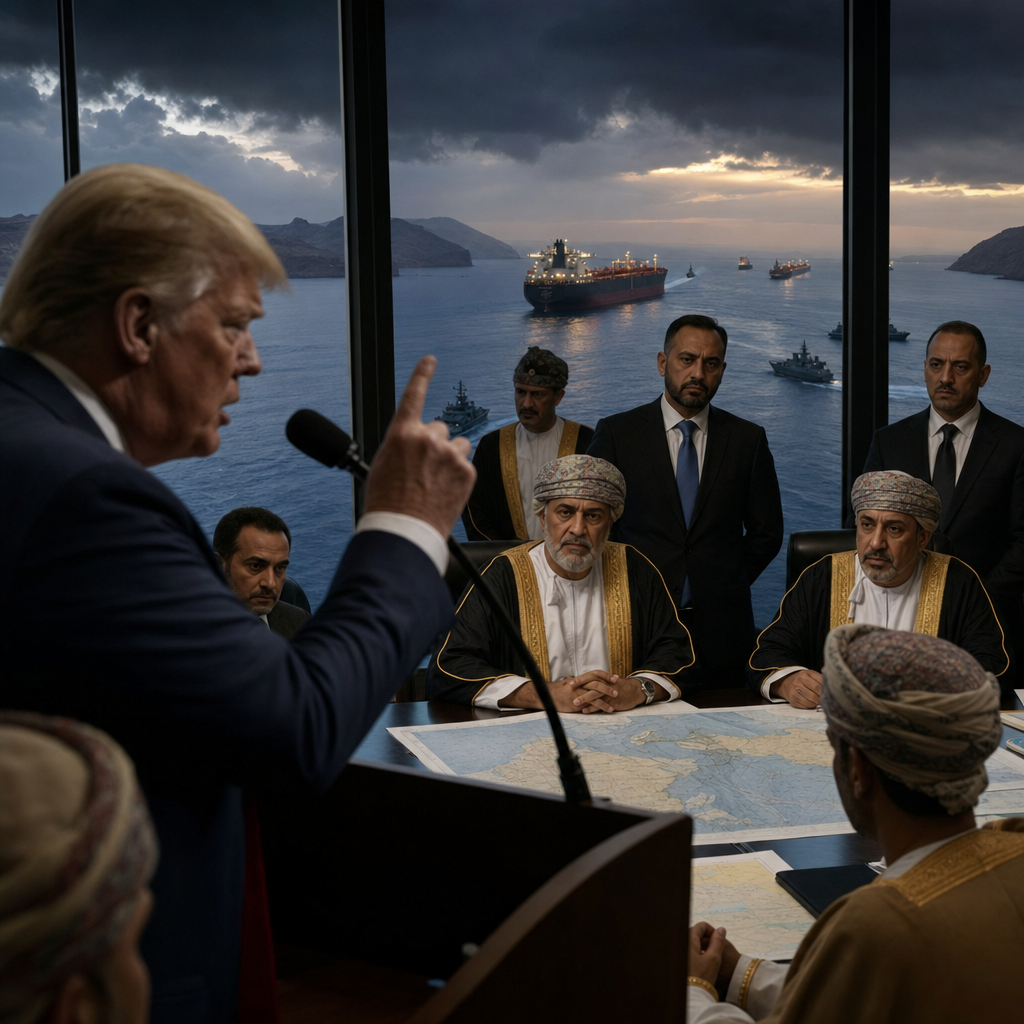 Trump’s Oman Threat Raises Stakes in Hormuz
