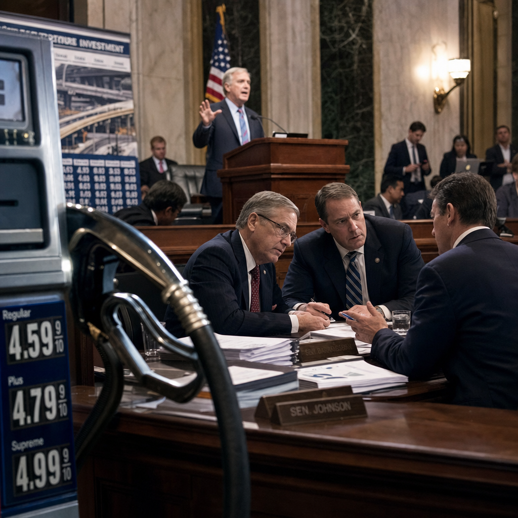 Trump’s Gas-Tax Pause Puts Congress on the Spot Again