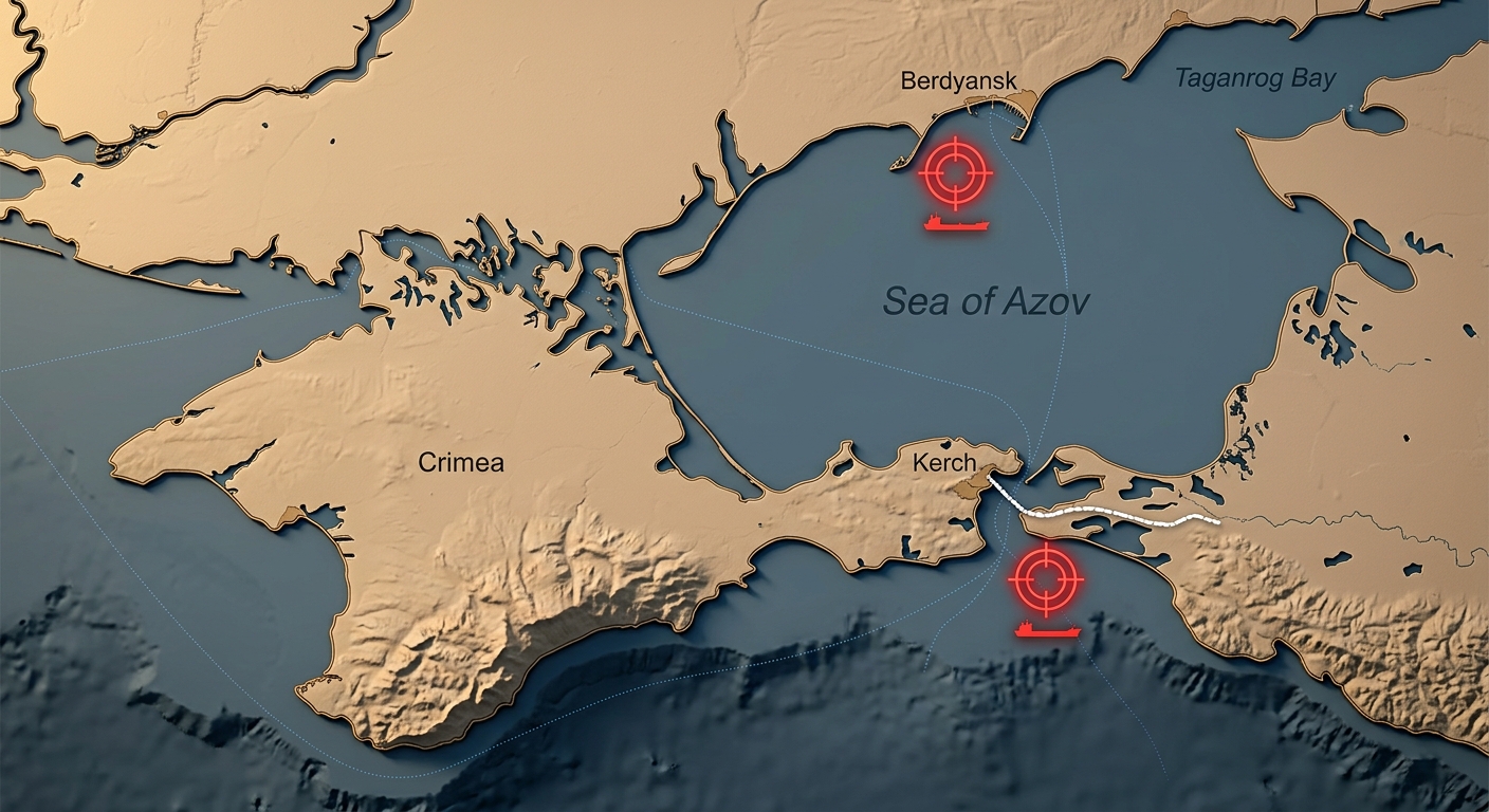 Sea of Azov strike zone