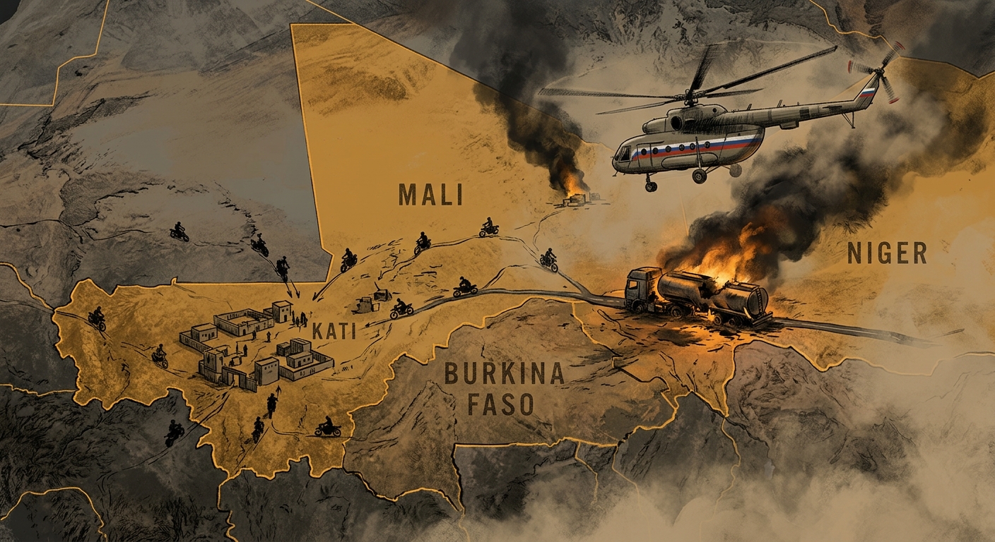 Sahel security crisis illustration